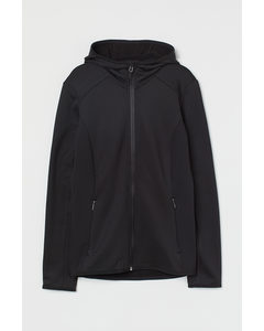 Hooded Outdoor Jacket Black