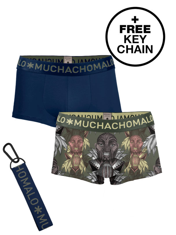 Muchachomalo 2-pack Boxershorts Herr - Mjuk Midjeband - Bra Kvalitet