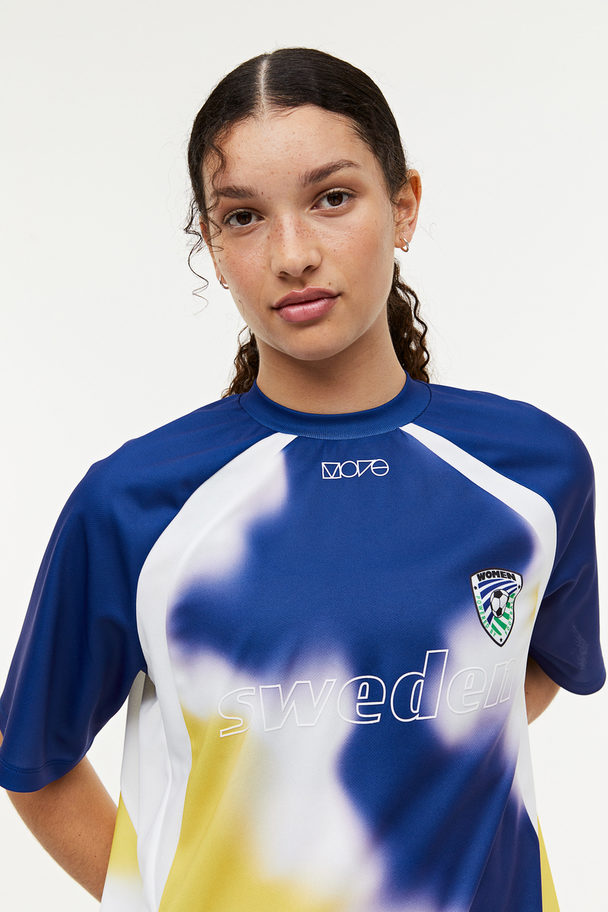 H&M Drymove™ Fodboldtrøje Blå/sweden