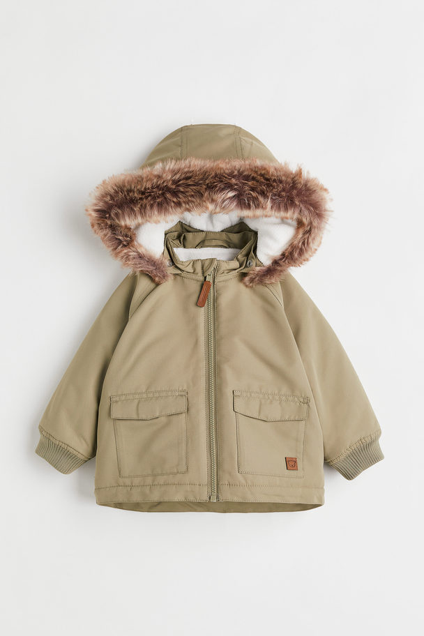 H&M Padded Jacket Olive Green