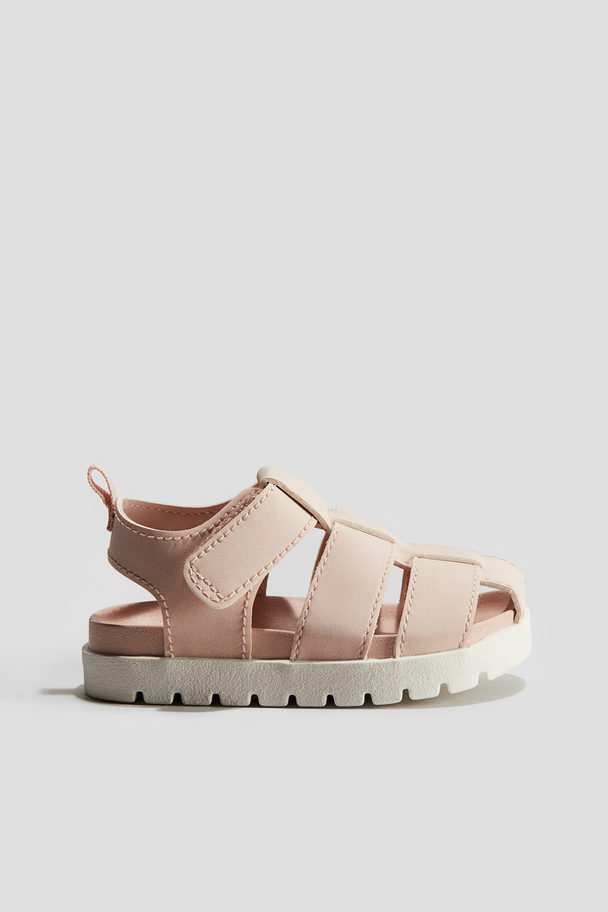 H&M Fisherman Sandals Light Dusty Pink