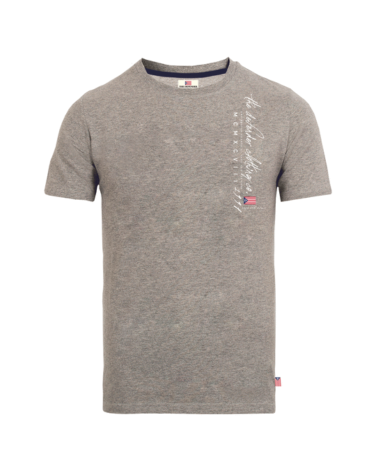 The Defender Grey T-shirt With Print
