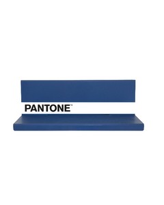 Homemania Shelfie Plank - Muurdecoratie, Object Houder, Vierkant - Met Planken - Voor Woonkamer, Slaapkamer - Blauw, Wit, Zwart In Metaal, 60 X 14 X 13 Cm, -