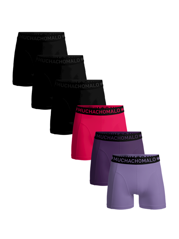 Muchachomalo Muchachomalo Men's Boxer Shorts - 6 Pack - Men's Underpants