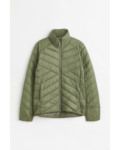 Lightweight Insulated Jacket Khaki Green