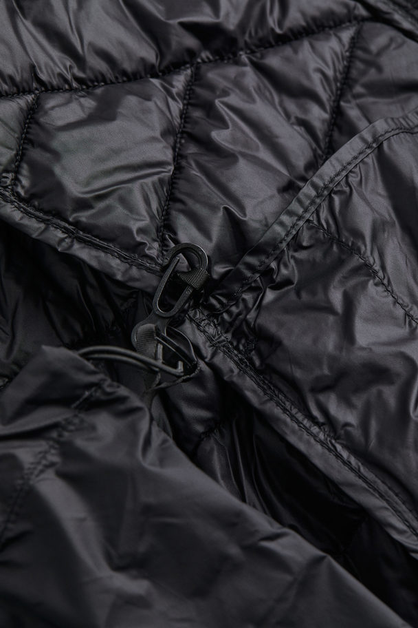 H&M Lightweight Insulated Jacket Black