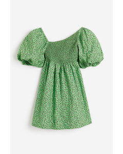Adelaide Asymmetric Mini Dress Grün