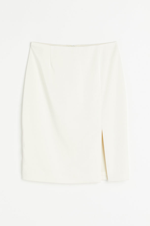 H&M Pencil Skirt White