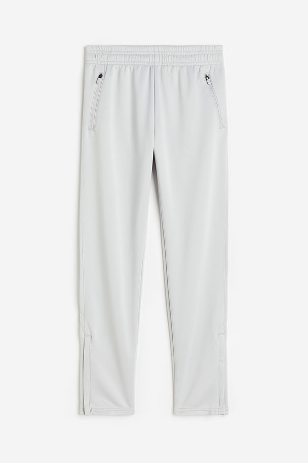 H&M Fast-drying Sports Trousers Light Grey