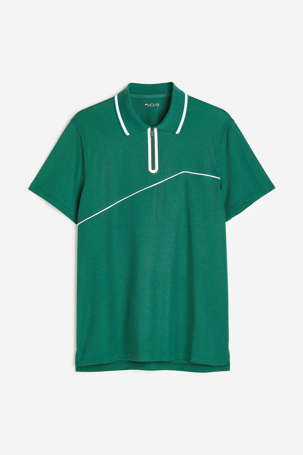 H&M Drymove™ Tennis Shirt Dark Green