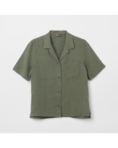 Women&amp;amp;amp;amp;#39;s Linen Short Sleeve Shirt