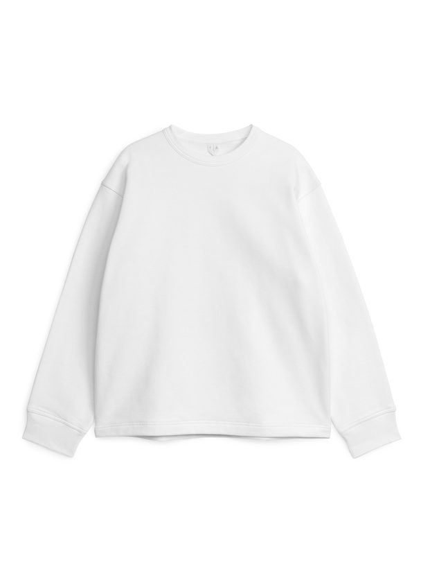 ARKET Sweatshirt I Frotté Off-white