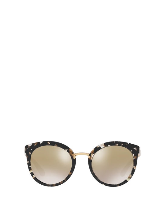 Dolce & Gabbana Dg4268 Cube Black / Gold Sunglasses