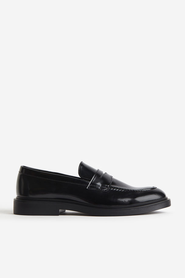 H&M Loafers Zwart