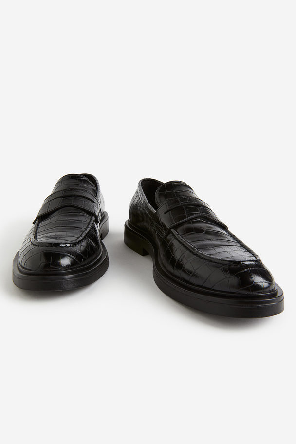 H&M Loafers Zwart