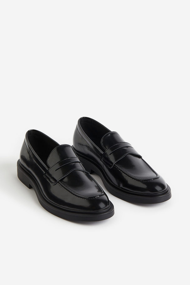 H&M Loafers Zwart