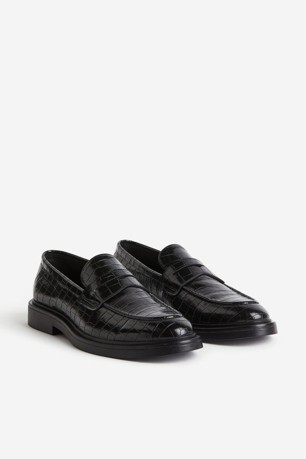 H&M Loafers Zwart