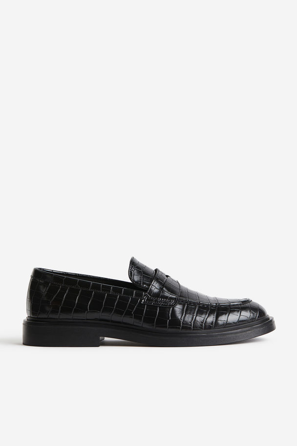 H&M Loafers Zwart