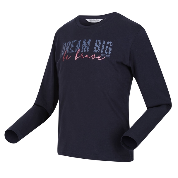 Regatta Regatta Childrens/kids Wenbie Iii Dream Big Long-sleeved T-shirt