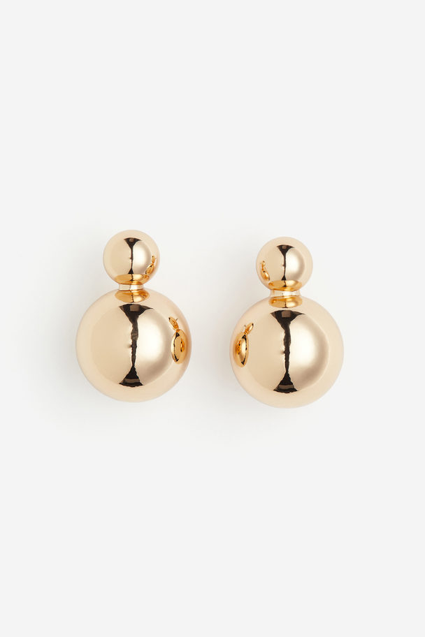 H&M Sphere Earrings Gold-coloured