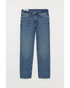 Relaxed Jeans Denimblauw