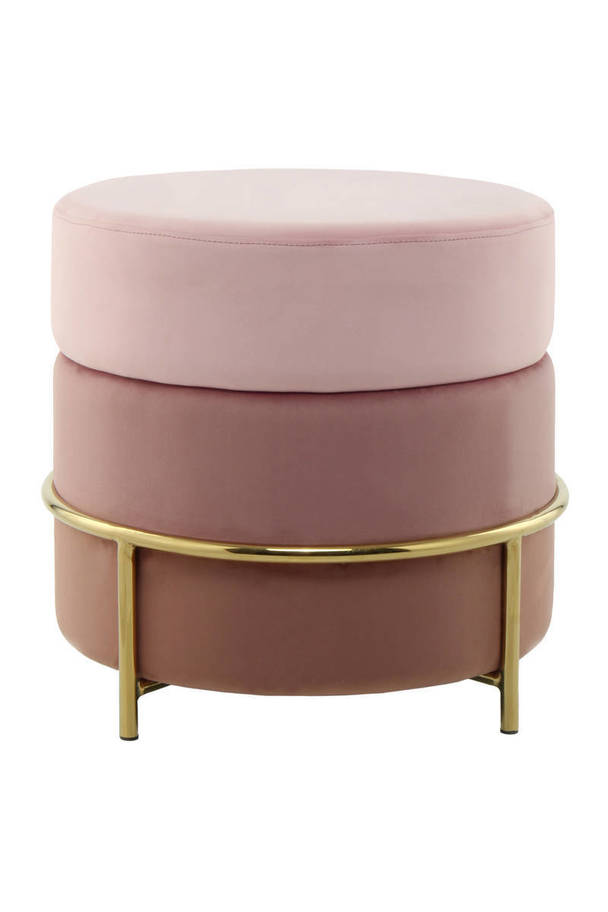 360Living Stool Matilda 125 rose