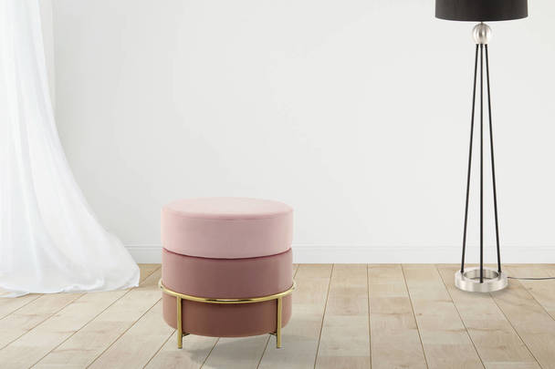 360Living Stool Matilda 125 rose