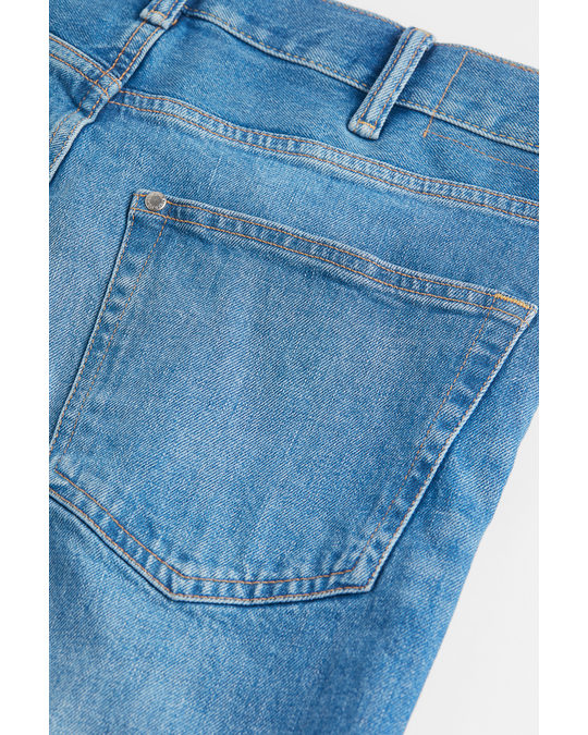 H&M Regular Bootcut Jeans Denim Blue