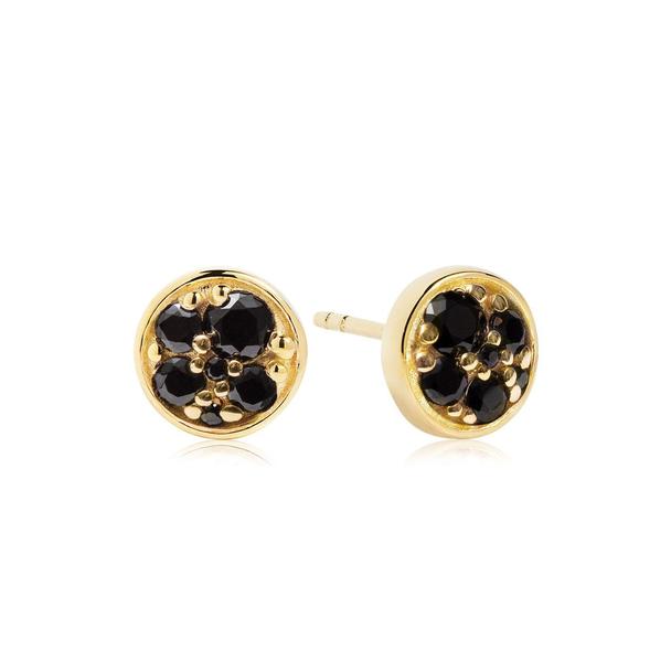 Sif Jakobs Jewellery Earrings Novara Piccolo With Black Zirconia