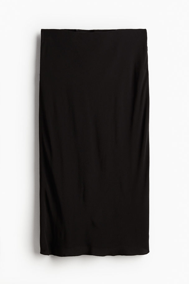 H&M Knielange Rok Zwart