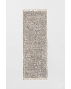 Teppich aus Jutemix Beige/Grau