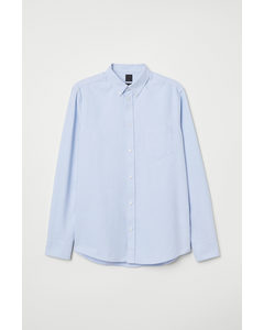 Overhemd – Regular Fit Lichtblauw