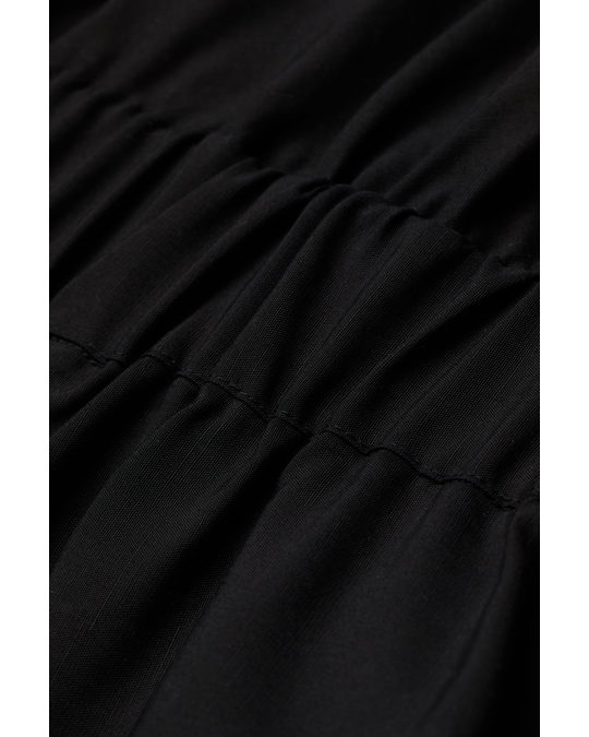 H&M Lyocell-blend Dress Black