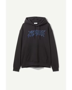 Oversized Embroidered Hoodie Reality