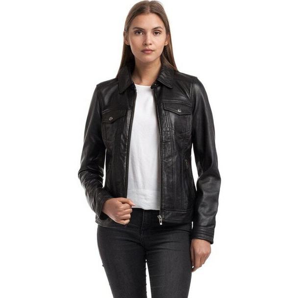 Chyston Leather Jacket Idaline