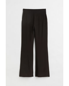 Wide Trousers Black