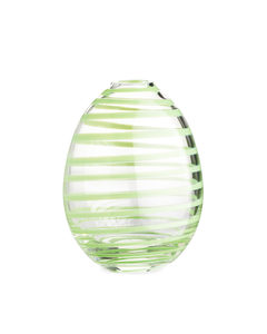 Glass Vase 11 Cm Green