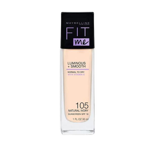 Maybelline Maybelline Fit Me Luminous + Smooth Foundation - 105 Natural Ivory