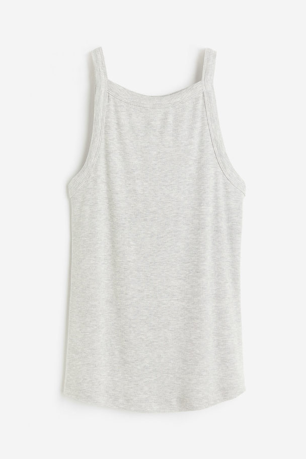 H&M DryMove™ Sport-Tanktop Hellgraumeliert