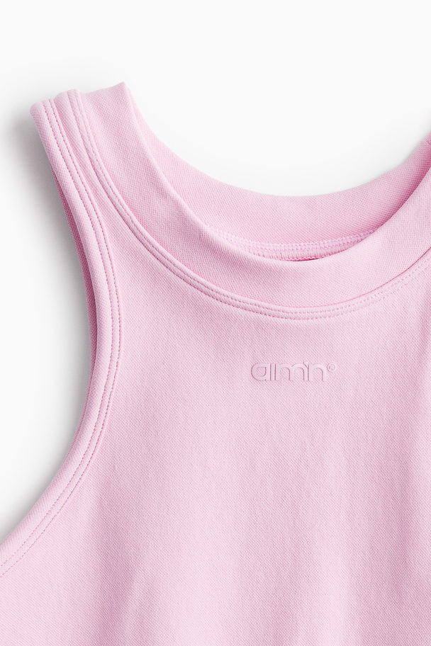 aim'n Shape Seamless Racerfront Top Cotton Candy