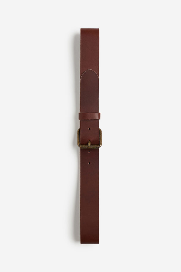 H&M Leren Riem Bruin