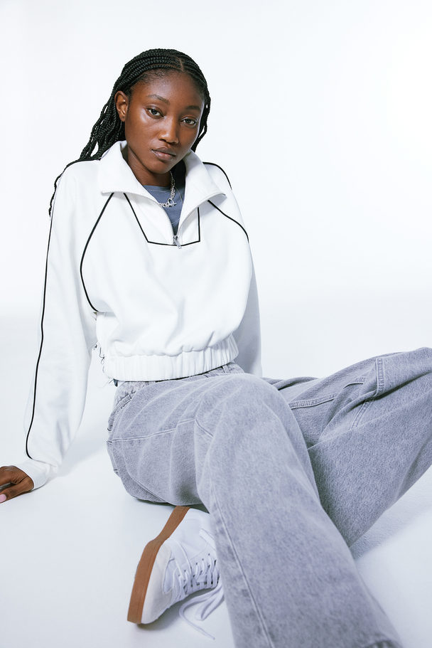 H&M Oversized Ziptop-sweater Roomwit