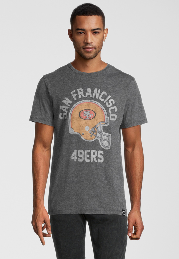 Re:Covered NFL Helmet Print T-Shirt