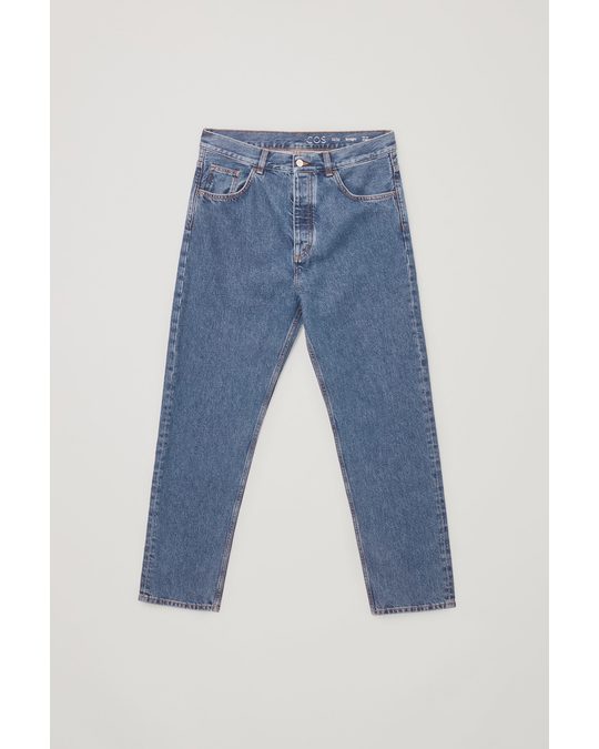 COS Relaxed-fit Straight-leg Jeans Blue