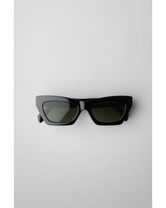 Cateye-Sonnenbrille Drift Schwarz