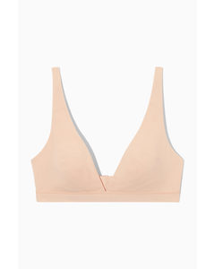 Organic Cotton Triangle Bra Light Pink