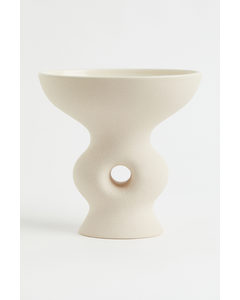 Stoneware Bowl Light Beige