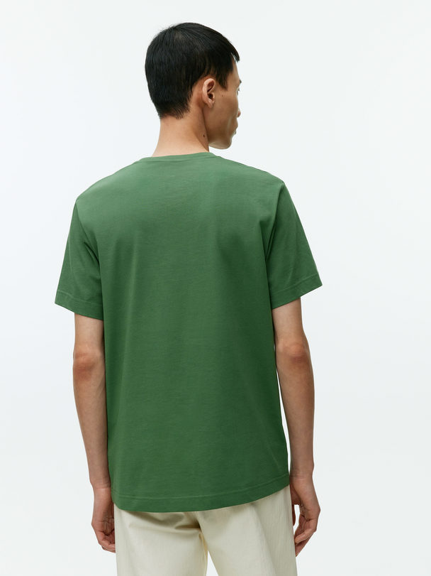 ARKET Mellemvægts-t-shirt Grøn
