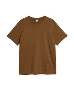 Midweight T-shirt Brown
