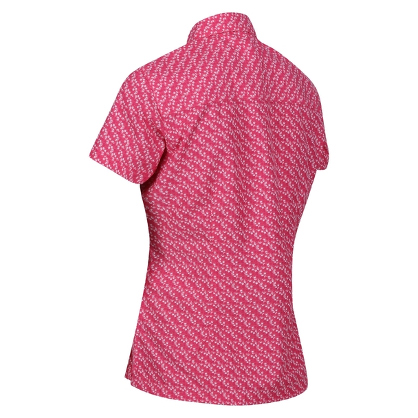 Regatta Regatta Womens/ladies Mindano Vii Blossom Short-sleeved Shirt